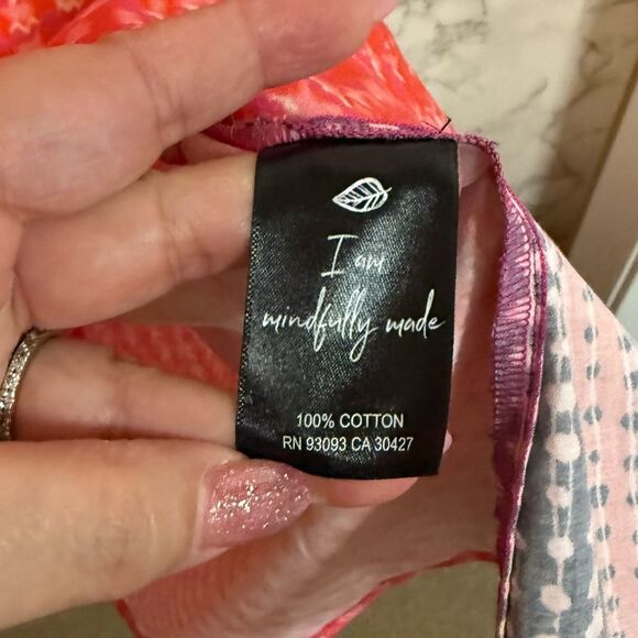 NIC+ZOE Spotty Stripes Dress Sleeveless Maxi Size L - Picture 7 of 13